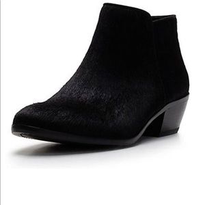 Sam Edelman Black Calf Hair Bootie